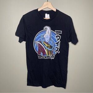 Dragon Ball Z Whis Black Graphic T-Shirt